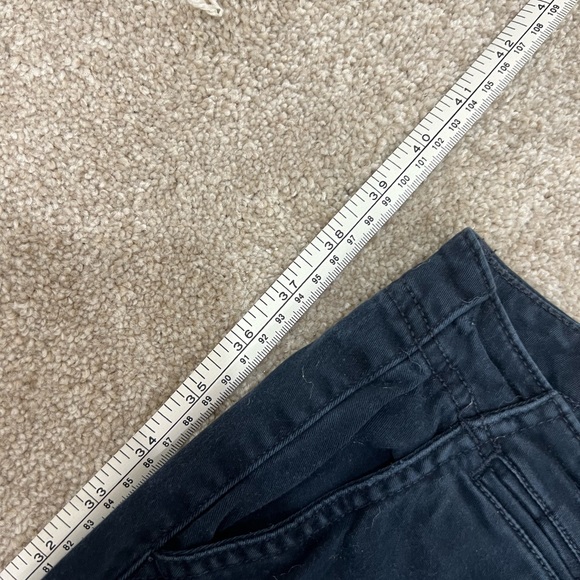 HOLLISTER LOW RISE COTTON CHINOS NAVY BLUE SIZE 25 - Picture 9 of 9